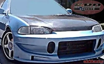 KBD Bodykits BC Spec Style 1 Piece Front Bumper Honda Civic 2DR | 3DR 92-95 - 37-2010