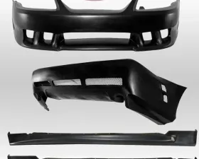 KBD Bodykits Sallen Style 4 Piece Full Body Kit Ford Mustang 1999-2004