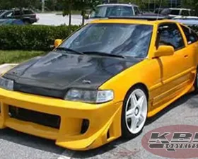 KBD Bodykits Blits Style 1 Piece Front Bumper Honda CR-X 1988-1991