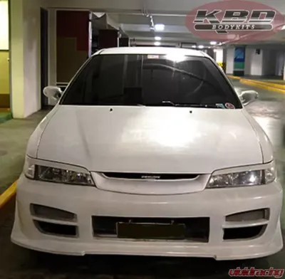 KBD Bodykits R34 Style 1 Piece Front Bumper Honda Accord 1994-1997 - 37-2023