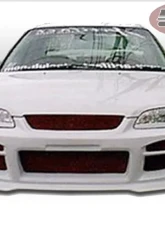 KBD Bodykits R34 Style 1 Piece Front Bumper Honda Accord ALL 98-02                                     - 37-2027 - Image 2