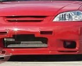 KBD Bodykits SL Spec Style 1 Piece Front Bumper Honda Civic ALL 2001-2003