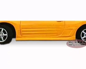 KBD Bodykits Blits Style 2 Piece Side Skirts Pair Mitsubishi Eclipse 2000-2005