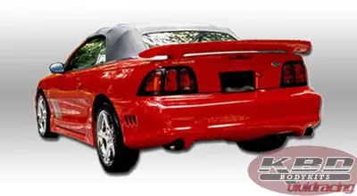 KBD Bodykits Sallen Style 1 Piece Rear Bumper Ford Mustang 1994-1998 - 37-2050