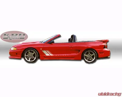 KBD Bodykits Sallen Style 2 Piece Door Caps | Fill Pair Ford Mustang 1994-1998 - 37-2146