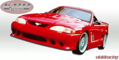 KBD Bodykits Sallen Style 2 Piece Door Caps | Fill Pair Ford Mustang 1994-1998 - 37-2146