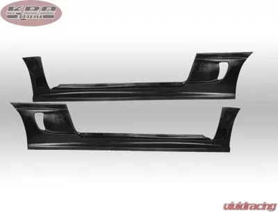 KBD Bodykits Blits Style 2 Piece Side Skirts Pair Mitsubishi Eclipse 1995-1999 - 37-2292