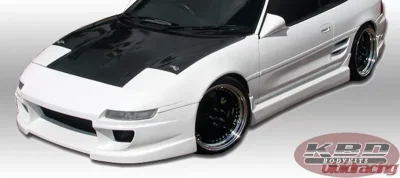 KBD Bodykits Border Style 1 Piece Front Bumper Toyota MR2 1991-1995 - 37-2063