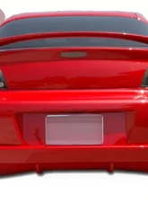 KBD Bodykits MS Style Polyurethane Rear Bumper for Mazda RX-8 2004-2008 Unpainted Black                                     - 37-2076 - Image 2