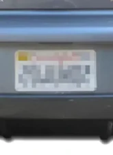 KBD Bodykits MS Style Polyurethane Rear Bumper for Mazda RX-8 2004-2008 Unpainted Black                                     - 37-2076 - Image 3