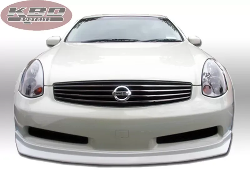KBD Bodykits IL Spec Style 1 Piece Front Lip Infiniti G35 Coupe 2DR Coupe 2003-2005 - 37-2085
