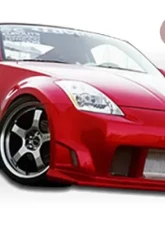 KBD Bodykits ING Style 1 Piece Front Bumper Nissan 350Z 2003-2008                                     - 37-2091 - Image 4