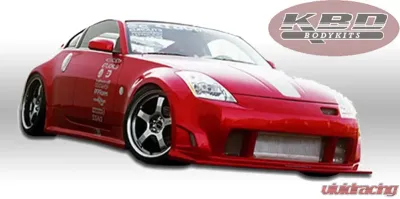 KBD Bodykits ING Style 1 Piece Front Bumper Nissan 350Z 2003-2008 - 37-2091