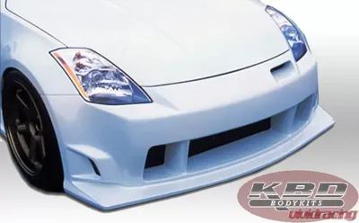 KBD Bodykits ING Style 1 Piece Front Bumper Nissan 350Z 2003-2008 - 37-2091