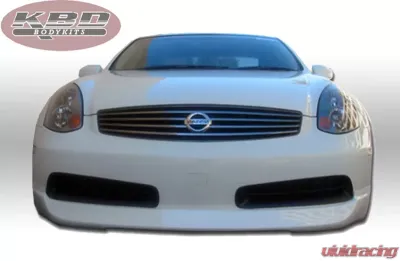 KBD Bodykits ING Style 4 Piece Polyurethane Full Body Kit for Infiniti G35 Coupe 2003-2005 - 37-2070