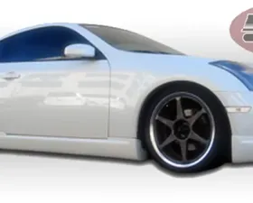 KBD Bodykits ING Style 2 Piece Side Skirts Pair Infiniti G35 Coupe 2DR Coupe 2003-2007