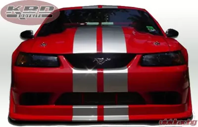 KBD Bodykits Cobra R Style 1 Piece Front Bumper Ford Mustang 1999-2004 - 37-2102