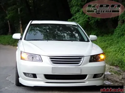 KBD Bodykits Premier Style 1 Piece Front Lip Hyundai Sonata 2006-2008 - 37-2104