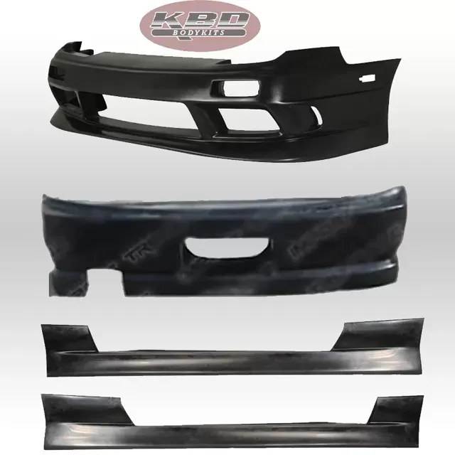 KBD Bodykits GP1 Style 4 Piece Full Body Kit Nissan 240SX S13 HB 1989-1994 - 37-2106