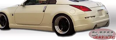 KBD Bodykits ING Style 1 Piece Rear Lip Nissan 350Z 2003-2008 - 37-2121