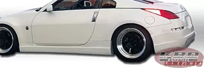 KBD Bodykits ING Style 1 Piece Rear Lip Nissan 350Z 2003-2008 - 37-2121
