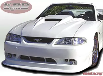 KBD Bodykits Cobra R Style 1 Piece Front Bumper Ford Mustang 1994-1998 - 37-2136