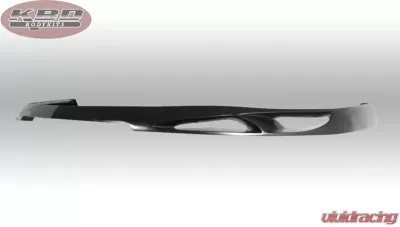 KBD Bodykits Type J Style 1 Piece Front Lip for Chevrolet Camaro 1998-2002, Polyurethane, Unpainted Black - 37-2160