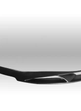 KBD Bodykits Type J Style 1 Piece Front Lip for Chevrolet Camaro 1998-2002, Polyurethane, Unpainted Black                                     - 37-2160 - Image 4