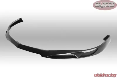 KBD Bodykits Type J Style 1 Piece Front Lip for Chevrolet Camaro 1998-2002, Polyurethane, Unpainted Black - 37-2160