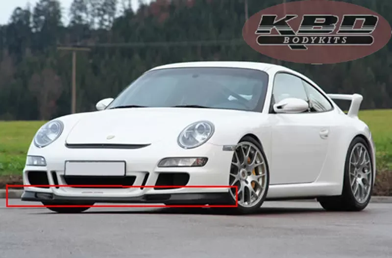 KBD Bodykits GT3 Look Style 1 Piece Front Lip Porsche 986 Boxster 1997-2004 - 37-2168