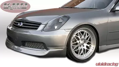 KBD Bodykits ING Style 1 Piece Front Lip Infiniti G35 Sedan 4DR Sedan 2005-2006 - 37-2173