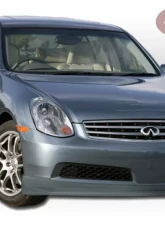 KBD Bodykits ING Style 1 Piece Front Lip Infiniti G35 Sedan 4DR Sedan 2005-2006                                     - 37-2173 - Image 3