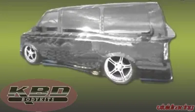 KBD Bodykits Hollywood Style 4 Piece Full Body Kit Chevrolet Astro 1995-2004 - 37-2003