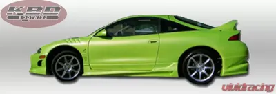 KBD Bodykits Bomb Style 2 Piece Side Skirts Pair Eagle Talon 1995-1998 - 37-2199