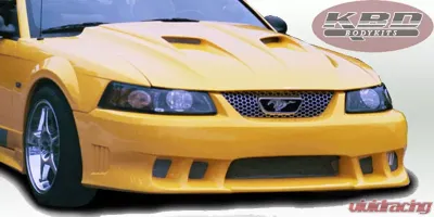 KBD Bodykits Sallen Style 1 Piece Front Bumper Ford Mustang 1999-2004 - 37-2202