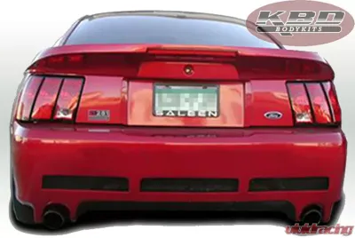 KBD Bodykits Sallen Style 1 Piece Rear Bumper Ford Mustang 1999-2004 - 37-2203