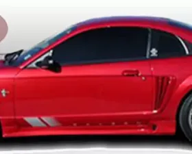 KBD Bodykits Sallen Style 2 Piece Side Skirts Pair Ford Mustang 99-04