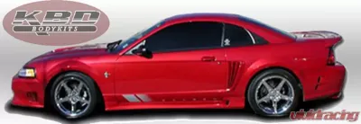 KBD Bodykits Sallen Style 2 Piece Side Skirts Pair Ford Mustang 99-04 - 37-2282