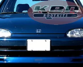 KBD Bodykits MU Spec Style 1 Piece Front Lip Honda Civic 4DR 1992-1995