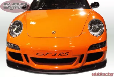 KBD Bodykits GT3 Look Style 1 Piece Front Lip Porsche 997 Carrera 2005-2009 - 37-2208