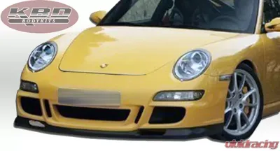 KBD Bodykits GT3 Look Style 1 Piece Front Lip Porsche 997 Carrera 2005-2009 - 37-2208
