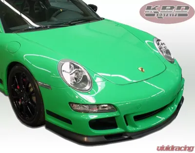 KBD Bodykits GT3 Look Style 1 Piece Front Lip Porsche 997 Carrera 2005-2009 - 37-2208