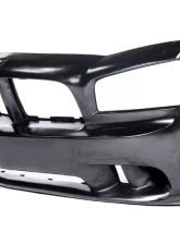 KBD Bodykits SRT Look Style 1 Piece Front Bumper Dodge Charger 2006-2010                                     - 37-2217 - Image 2