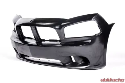KBD Bodykits SRT Look Style 1 Piece Front Bumper Dodge Charger 2006-2010 - 37-2217