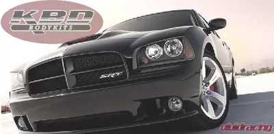 KBD Bodykits SRT Look Style 1 Piece Front Bumper Dodge Charger 2006-2010 - 37-2217