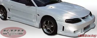 KBD Bodykits Spy 2 Style 1 Piece Front Bumper Ford Mustang 1994-1998 - 37-2219