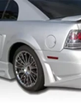 KBD Bodykits V Spec Style 1 Piece Rear Bumper Ford Mustang 99-04                                     - 37-2227 - Image 2