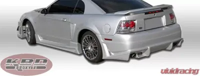 KBD Bodykits V Spec Style 1 Piece Rear Bumper Ford Mustang 99-04 - 37-2227