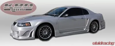 KBD Bodykits V Spec Style 2 Piece Side Skirts Pair Ford Mustang 99-04 - 37-2281