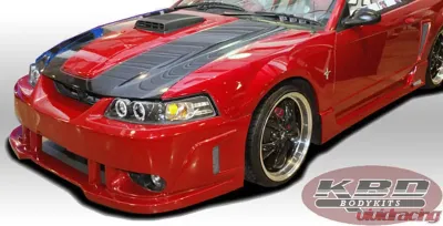 KBD Bodykits Spy 2 Style 1 Piece Front Bumper Ford Mustang 99-04 - 37-2230